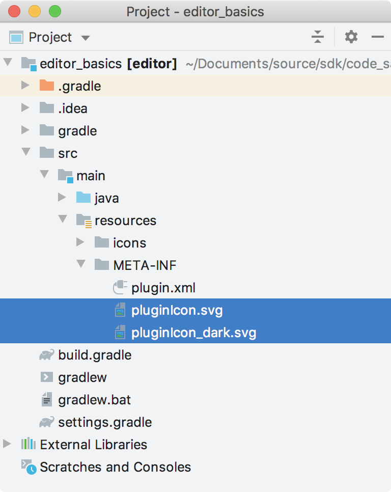 Plugin Logo Files in META-INF folder